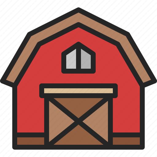Barn, ranch, farm, warehouse, building, agriculture, rural icon - Download on Iconfinder