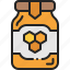 honey, honeycomb, product, sweet, jar, pot, bottle 