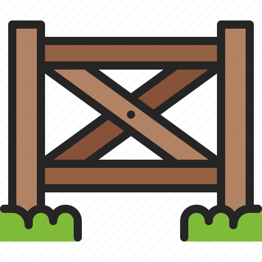 Plank, fence, farm, wooden, security, panel, cross icon - Download on Iconfinder
