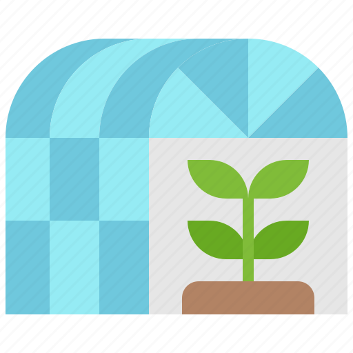 Greenhouse, hothouse, cultivation, garden, building, growth, plant icon - Download on Iconfinder
