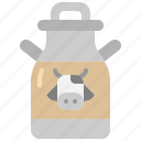 milk, bucket, dairy, barrel, product, tank, farm