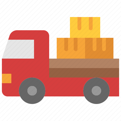 Pickup, truck, car, delivery, transportation, logistic, transport icon - Download on Iconfinder