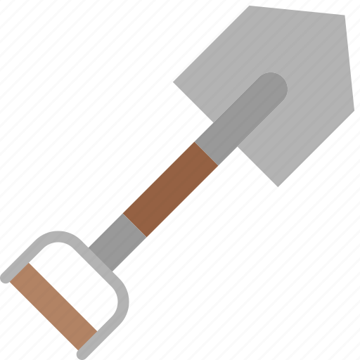 Shovel, spade, tool, construction, dig, equipment, gardening icon - Download on Iconfinder