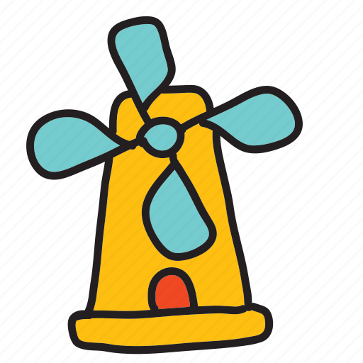 Energy, farm, mill, nature, spin, wind, windmill icon - Download on Iconfinder