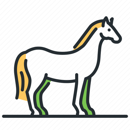 Animal, farm, horse, livestock icon - Download on Iconfinder