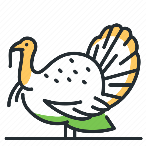 Animal, bird, farm, turkey icon - Download on Iconfinder