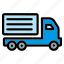 lorry, delivery, shipping, transport, transportation, truck, vehicle, van 