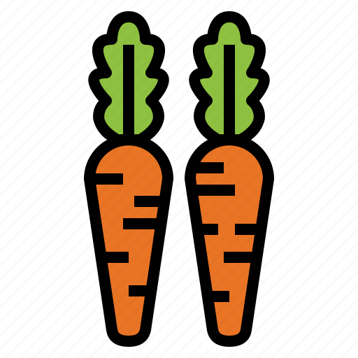 Carrot, food, organic, vegan icon - Download on Iconfinder