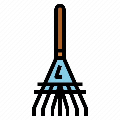 Farming, pitchfork, rake, tool icon - Download on Iconfinder