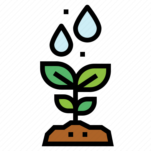 Growth, plant, sprout, watering icon - Download on Iconfinder