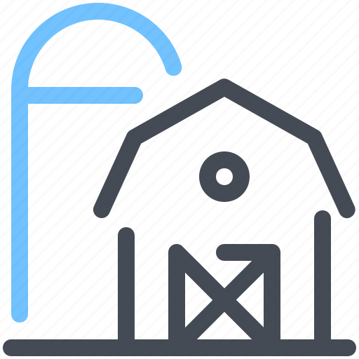 Barn, farm, harvest, silo icon - Download on Iconfinder