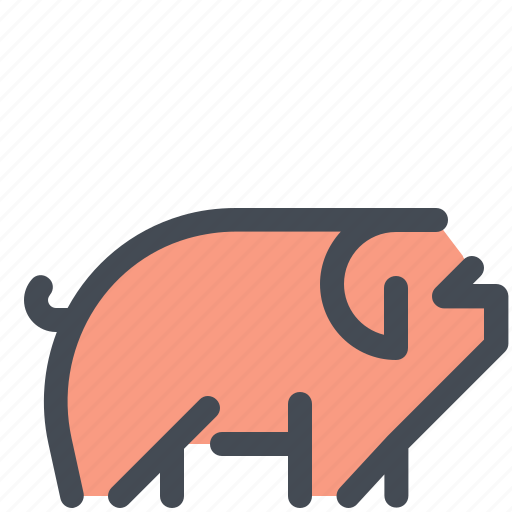 Animal, farm, livestock, pig icon - Download on Iconfinder