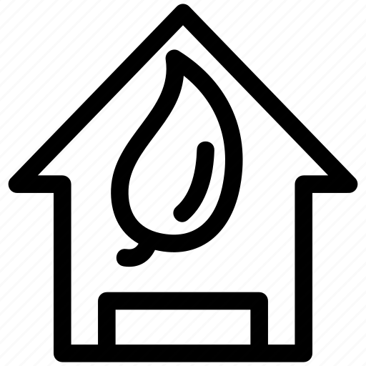 Eco, house, home, green, building icon - Download on Iconfinder