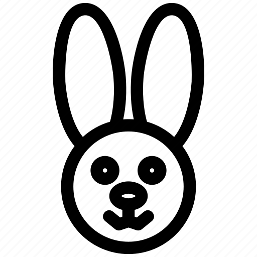 Bunny, animal, rabbit, pet, mammal, farm icon - Download on Iconfinder