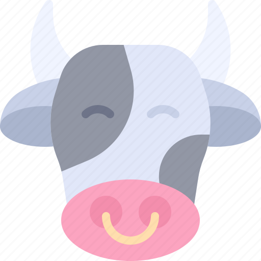 Cow, cattle, animals, wild, life, mammal icon - Download on Iconfinder