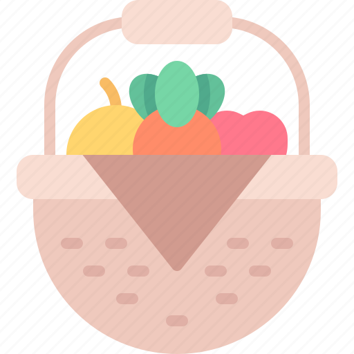 Picnic, basket, camping, food icon - Download on Iconfinder