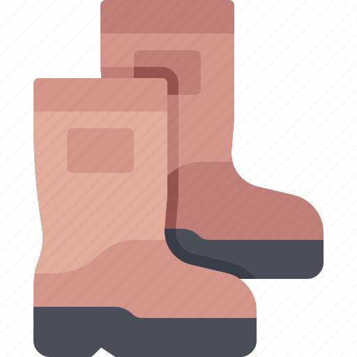 Waterproof, footwear, boots, farm, rubber icon - Download on Iconfinder