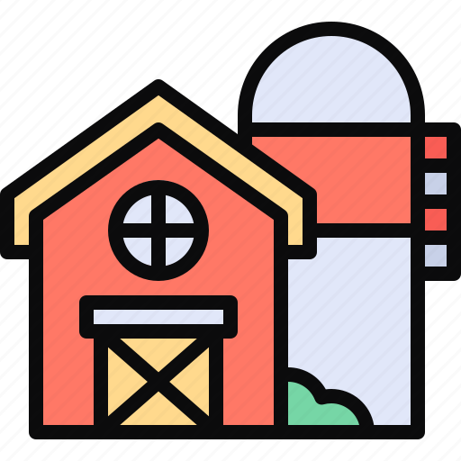 Barn, farmhouse, farming, garden, harvest icon - Download on Iconfinder