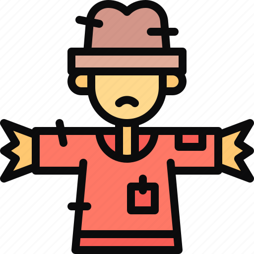 Scarecrow, farming, plantation, character, rural icon - Download on Iconfinder