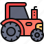 tractor, farming, automobile, wheels, vehicle 