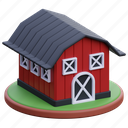 barn, farmhouse, building, farm, agriculture