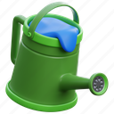 watering, can, watering can, gardening, water