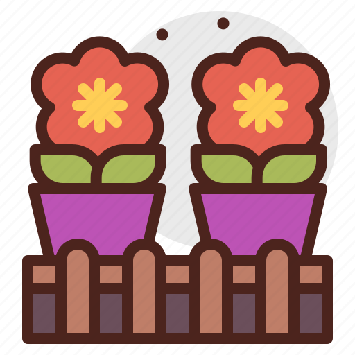 Agriculture, flowers, gardening, landscape icon - Download on Iconfinder