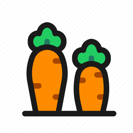 Carrot, bit, farming, vegetable, turnip, raddish, root icon - Download on Iconfinder