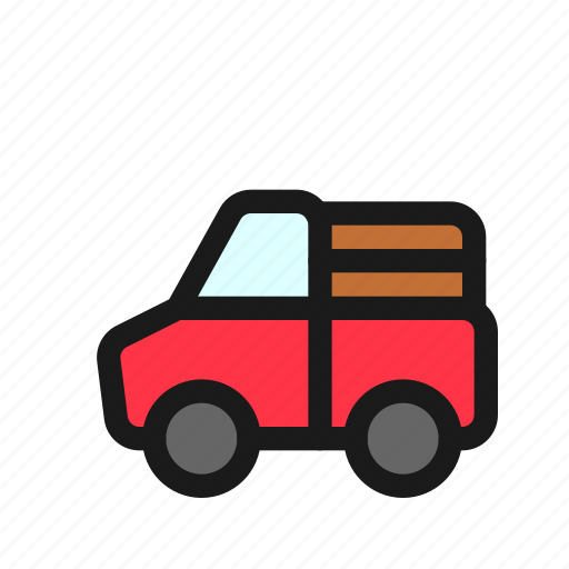 Truck, farmer, transport, pickup, harvest, lorry, farm icon - Download on Iconfinder