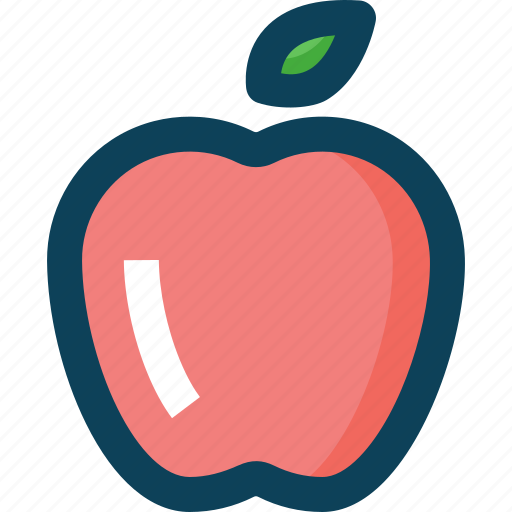 Apple, farm, fruit, fruits, organic icon - Download on Iconfinder