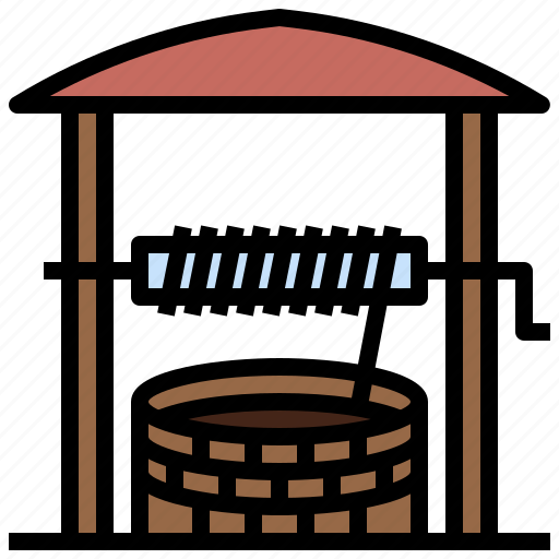 Farm, structure, water, well icon - Download on Iconfinder