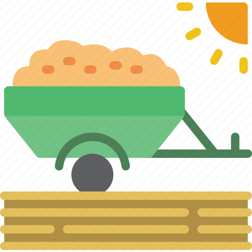 Agriculture, farm, farming, trailer icon - Download on Iconfinder