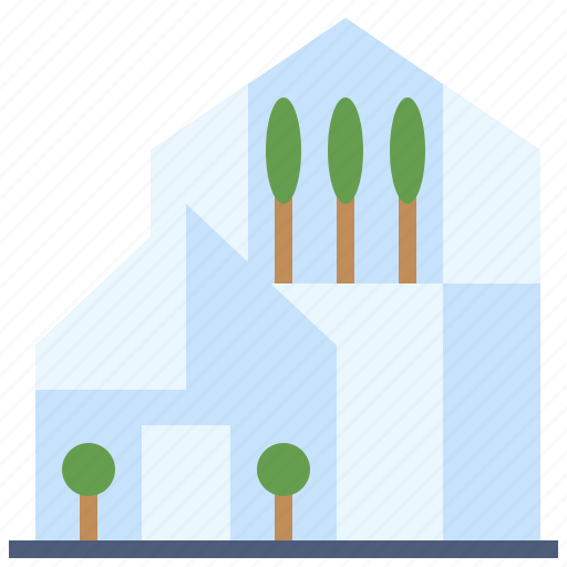 Buildings, ecological, green, house, leaf icon - Download on Iconfinder
