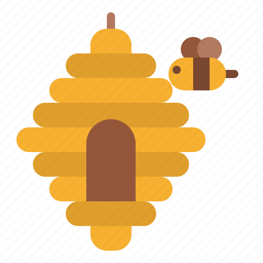 Bee, farming, nature, nest icon - Download on Iconfinder