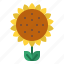 farm, flower, gardening, sunflower 