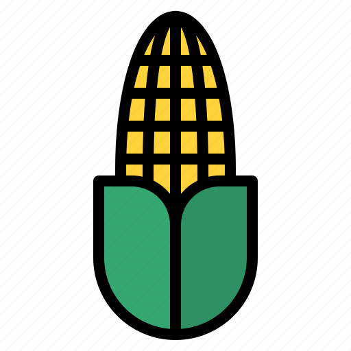 Corn, food, glave, vegetable icon - Download on Iconfinder