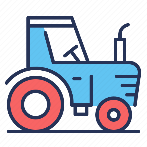 Tractor, industrial, farming, agricultural machinery icon - Download on Iconfinder