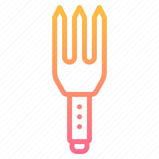 Fork, hand, farm, farming, garden, tool icon - Download on Iconfinder