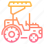 tractor, transportation, truck, vehicle 