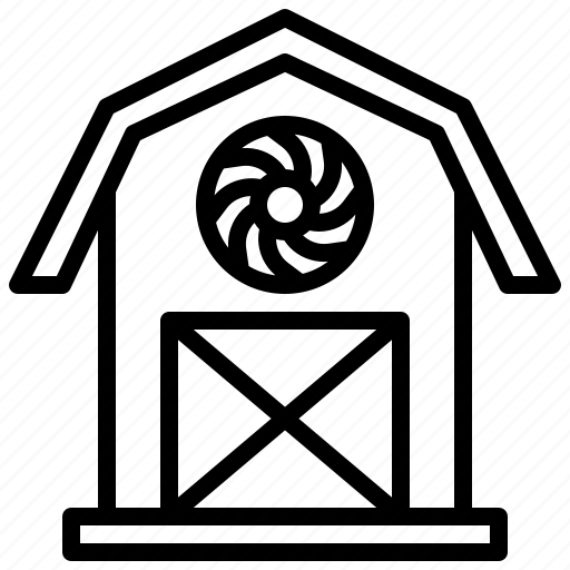 Barn, buildings, farm, gardening, home icon - Download on Iconfinder