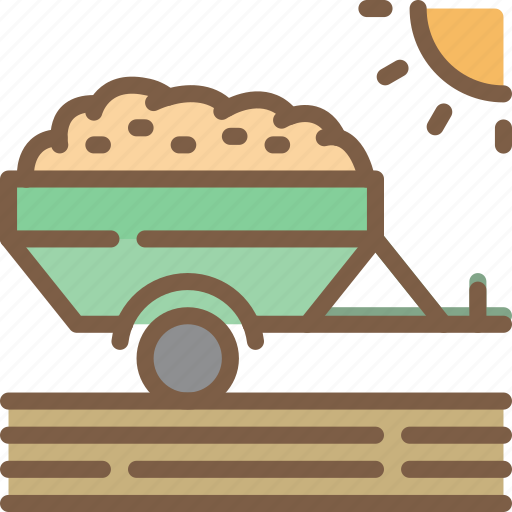 Agriculture, farm, farming, trailer icon - Download on Iconfinder