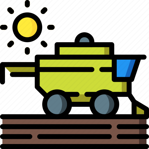 Agriculture, farm, farming, harvester icon - Download on Iconfinder