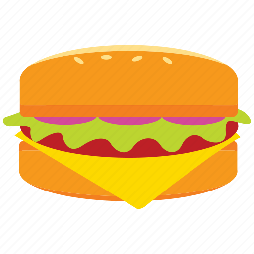 Burger, cheeseburger, fastfood, food, hamburger, junk food icon - Download on Iconfinder