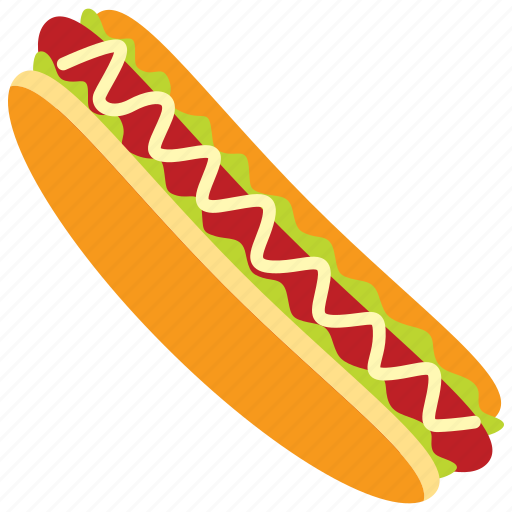 Fast food, food, hamburger, hotdog, mayonaise, sossis icon - Download on Iconfinder
