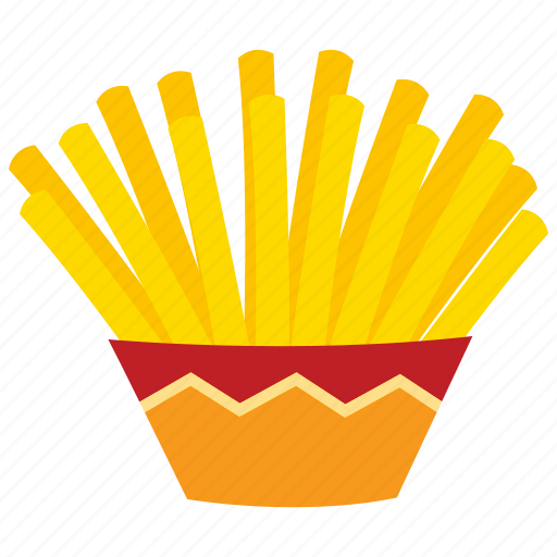 Fast food, food, french fries, potato, snack icon - Download on Iconfinder