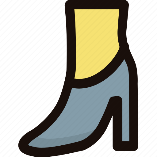 High heel, pumps, suede high heel shoes, trendy fashion shoes, women’s shoes icon - Download on Iconfinder