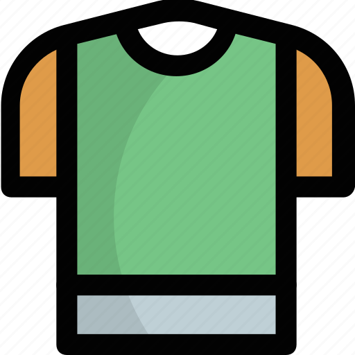 Clothing, garment, round neck, shirt, t-shirt icon - Download on Iconfinder