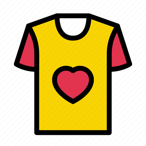 Fashion, shirt, garments, love, cloth icon - Download on Iconfinder