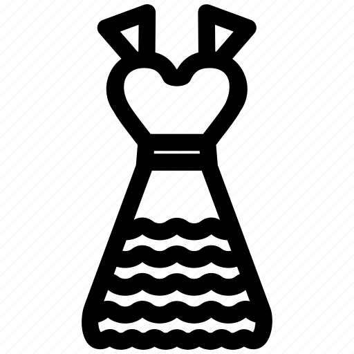 Dress, fashion, female, woman, girl, clothes, clothing icon - Download on Iconfinder