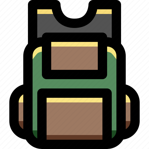 Backpack, bag, baggage, luggage, school, suitcase, travel icon - Download on Iconfinder